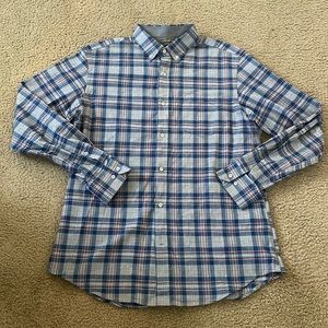 Men’s plaid flannel Banana Republic button down shirt